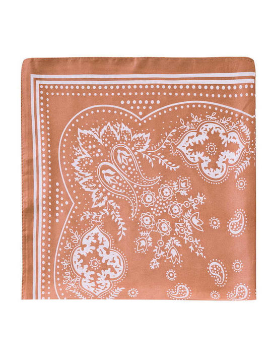 Celestino Women's Scarf Paisley Ecru