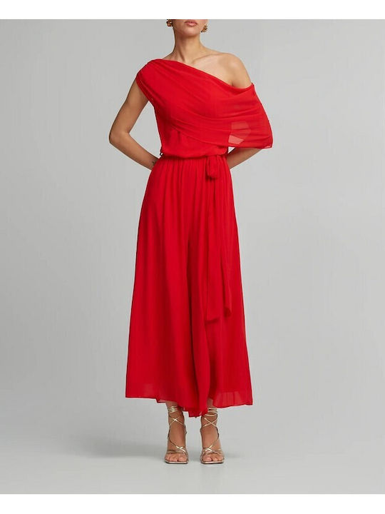 Lynne Women's One-piece Jumpsuit Red