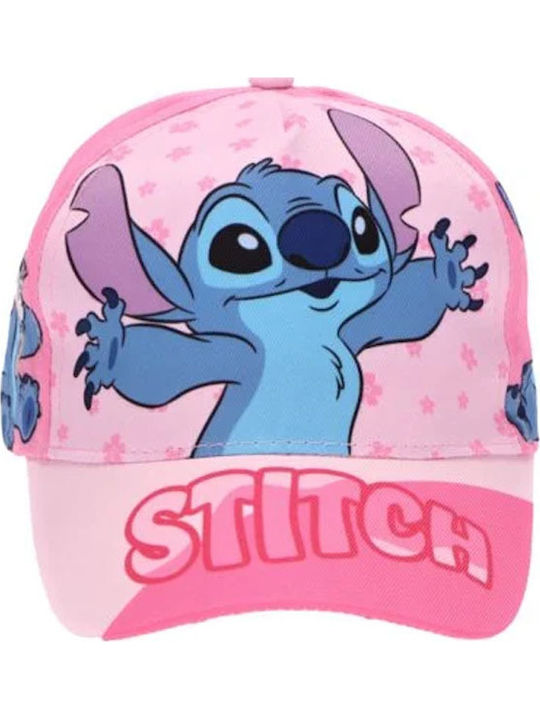 Setino Kids Jockey Hat Fabric Sunscreen Pink