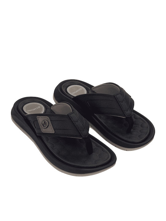 Ανδρικά Flip Flops Ανατομικά Μαύρα