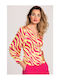 Long Sleeve Women's Shirt Fuchsia