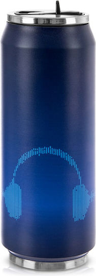 Orion Kids Water Bottle Thermos Stainless Steel Non Spill Blue 500ml
