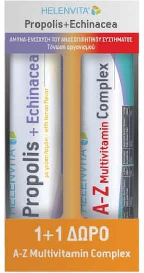 Helenvita Promo Propolis + Echinacea 20 Sprudeltabletten Zitrone & A-z Multivitamin Komplex 20 Sprudeltabletten