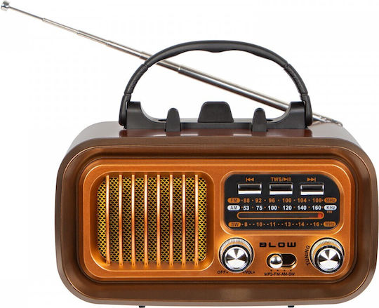 Blow RA16 Portable Solar Radio with USB