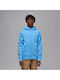 Athletic Kids Hoodie Dri-Fit Cotton with Hood Blue