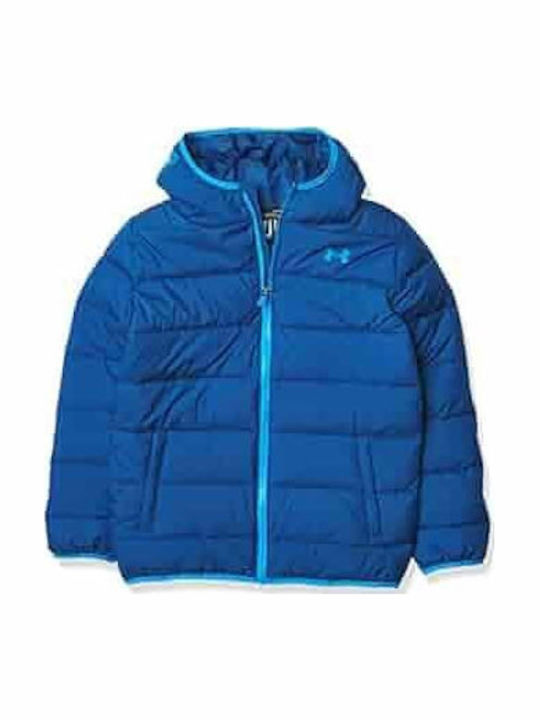 Under Armour Παιδικό Αθλητικό Μπουφάν Μπλε