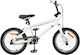 vidaXL 20 Inch Kids' Bicycle BMX White