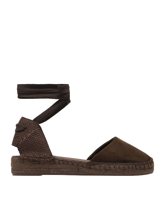 Corina Women's Espadrilles in Brown Colour