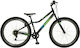 Polar Mountain Bike Negru de 26" cu Nivele de Viteză