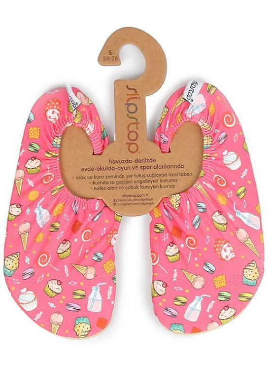 Slipstop Kinder Strandschuhe Rosa