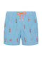 Gustavia Men's Swimwear Shorts Blue Striped