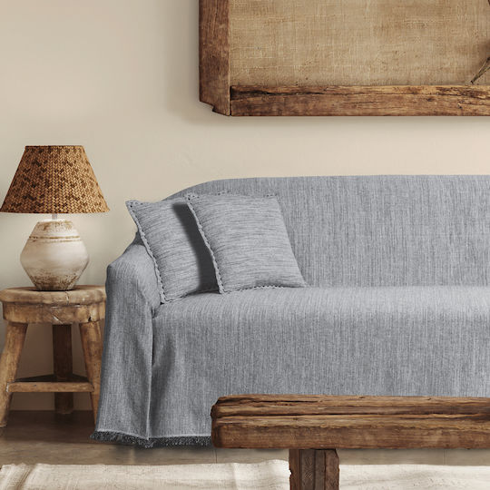 Das Home Διθέσιου Καναπέ Π180xΜ250cm Black Das Home Διθέσιου Καναπέ Π180xΜ250cm Black