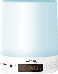 Ibiza Sound BT-WAKEUP Bluetooth Lautsprecher Weiß