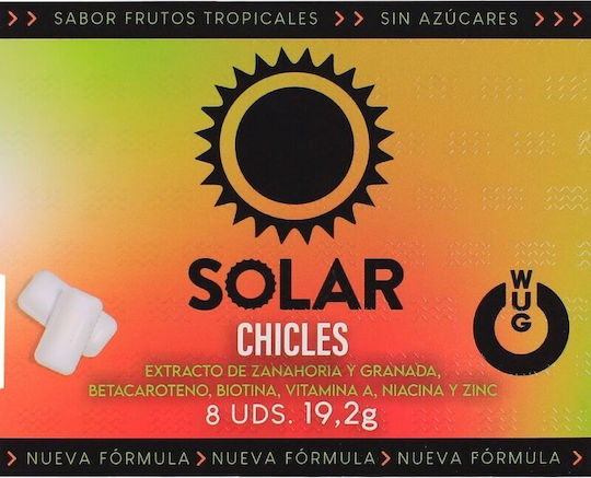 Wug Wug Besondere Nahrungsergänzungsmittel für Schwangerschaft 8 Kautabletten Tropical Fruits Geschmack