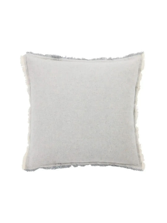 Das Home Μαξιλάρι Καναπέ 0301 από 100% Βαμβάκι Grey 45x45εκ.