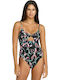 Floral One Piece Swimsuit Multi