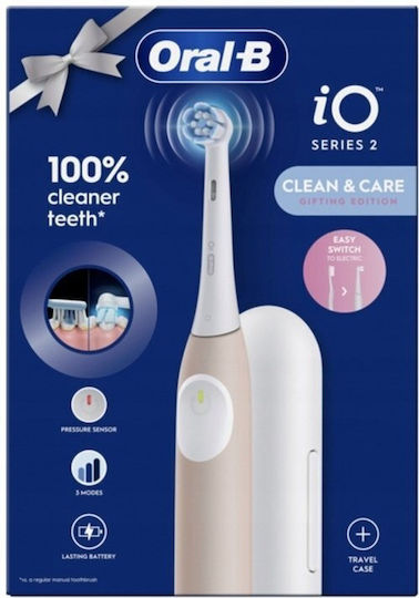 Oral-B Oral-B Elektrische Zahnbürste mit Drucksensor und Reiseetui Rosa