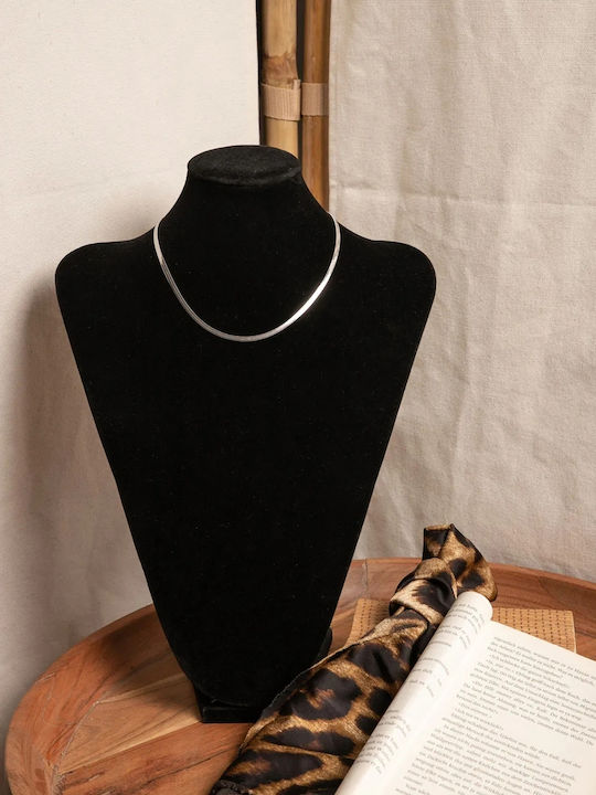 Rock Club Snake Design Necklace