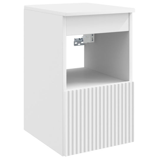 vidaXL Плот Без Мивка 30x44.5x50см Бял