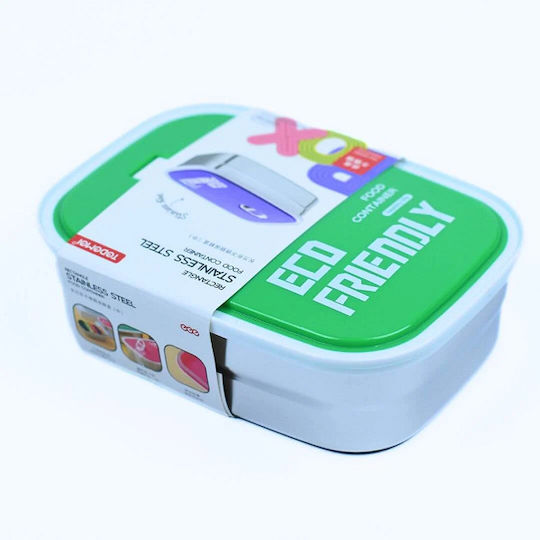 Mittagsboxen Inox Mehrfarbig 680ml