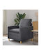Armchair Dark Gray 76x81x87.5cm