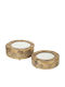 Zen Collection Set of Metallic Decorative Boxes 2 Pieces