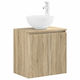 vidaXL Bathroom Vanity Unit Without Sink M49.5xW35xH63cm Oak Sonoma