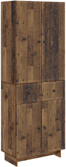 Кафяви Етажерки (2 Броя) 66x34.5x90 см
