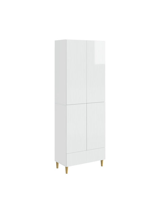 White Bookcases (2 Pieces) 66x34.5x95cm