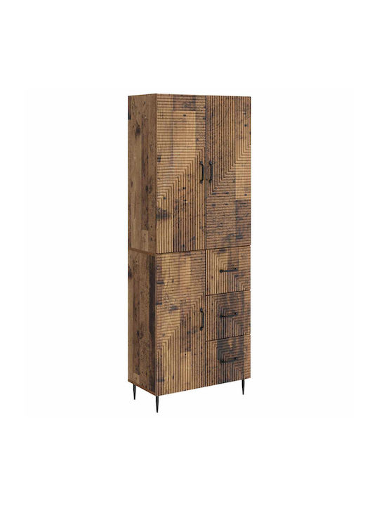 Bücherregale Braune 2Stücke 66x34.5x89.5cm