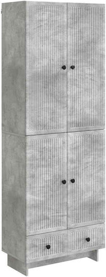 Bücherregale Grau 2Stücke 66x34.5x95cm