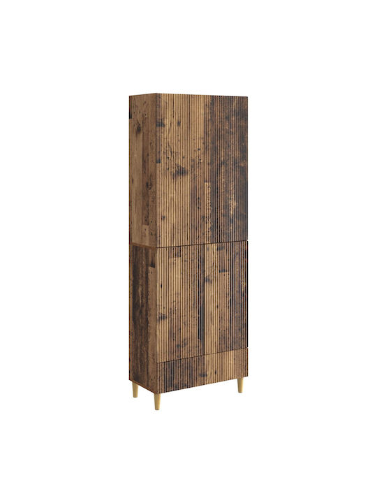 Brown Bookcases (2 Pieces) 66x34.5x95cm