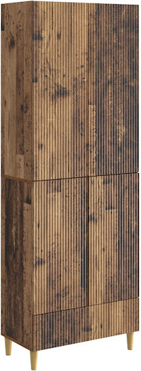 Кафяви Етажерки (2 Броя) 66x34.5x95 см