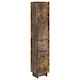 vidaXL Bathroom Column Cabinet Wall Hung M33xD3...