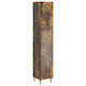 vidaXL Bathroom Column Cabinet Wall Hung 33x34....
