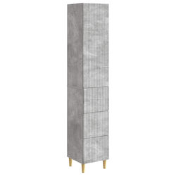 vidaXL Bathroom Column Cabinet Wall Hung M33xD3...