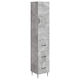 vidaXL Bathroom Column Cabinet Wall Hung M33xL3...