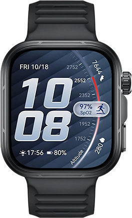 Huawei Watch Fit 5 Pro Titanium 44mm Αδιάβροχο με Παλμογράφο (Μαύρο)