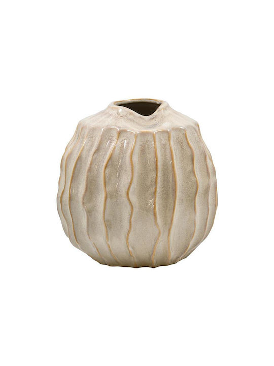 Keramik Vase Fylliana Fl243 Creme-Gold Farbe 24...