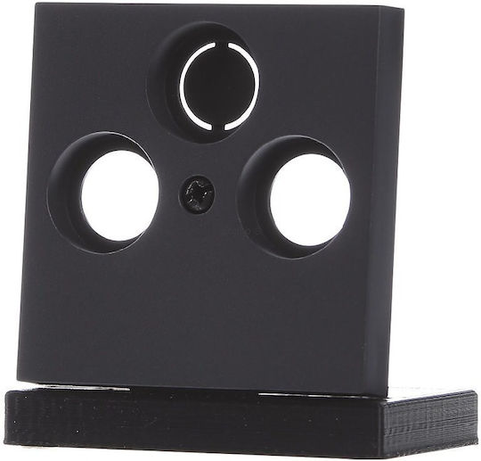 Gira 086928 Antennensteckdose Abdeckungssystem 55 Anthrazit