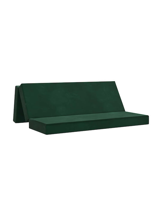 Multifunctional Bean Bag Sofa Dark Green 180x67...
