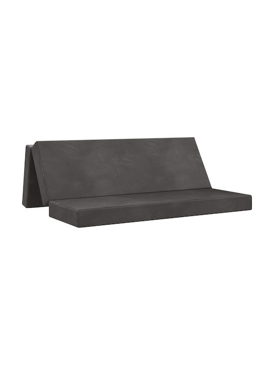 Multifunctional Bean Bag Sofa Dark Gray 180x67x45cm