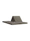 Multifunctional Bean Bag Sofa Light Gray 140x67x45cm