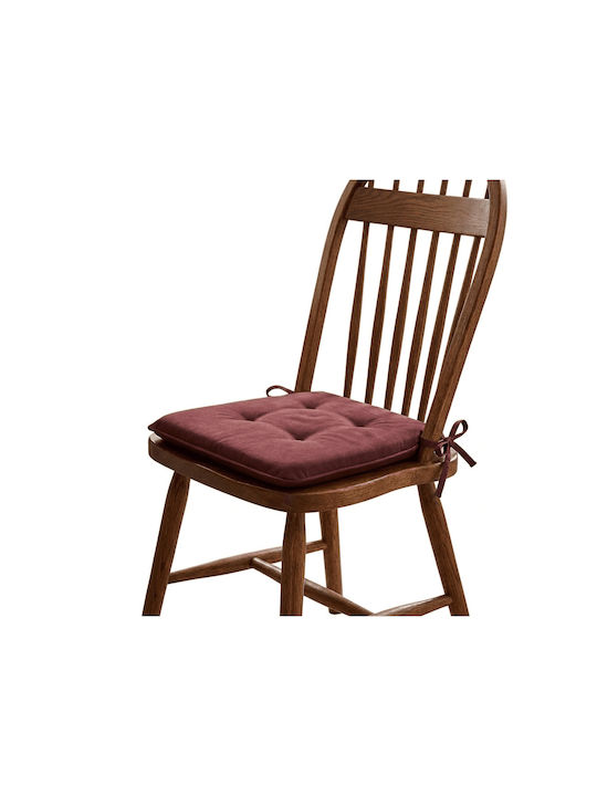 Garden Chair Cushion Terracotta 40x40cm