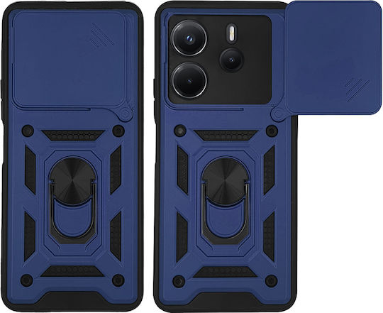 Калъф Ring Armor Campro Sonique Xiaomi Redmi Note 14 4G 164.84мм Син