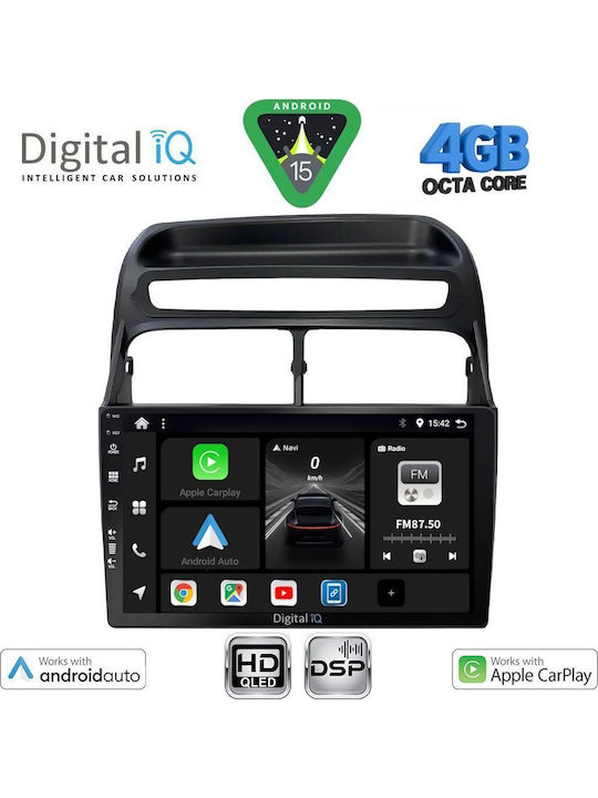 Digital IQ Car Audio System for Fiat Linea 2007-2011 Bluetooth USB WiFi GPS Apple CarPlay Android Auto with 9" Touch Screen