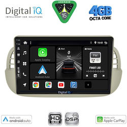 Digital IQ Автомобилна Аудио Система за Fiat 500 2007-2015 с Bluetooth USB и GPS Digital IQ Автомобилна Аудио Система за Fiat 500 2007-2015 с Bluetooth USB и GPS