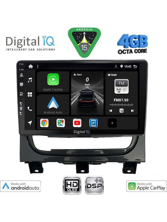 Digital IQ Car Audio System for Fiat Strada 2012-2020 Bluetooth USB WiFi GPS Apple CarPlay Android Auto with 9" Touch Screen