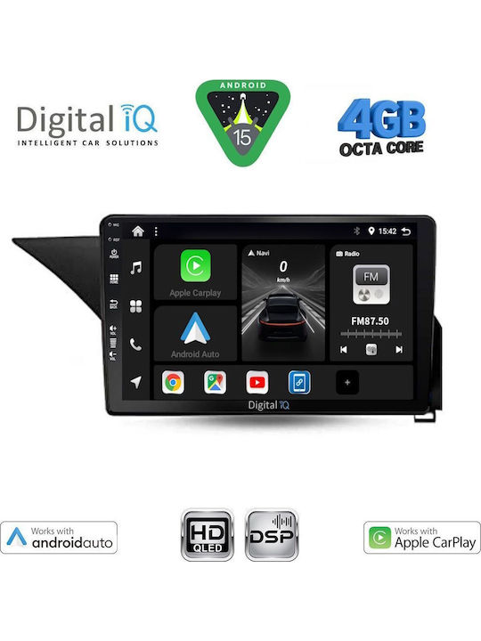 Digital IQ Car Audio System for Mercedes-Benz E Class 2012-2014 (Bluetooth/USB/WiFi/GPS/Apple CarPlay/Android Auto) with 10" Touch Screen