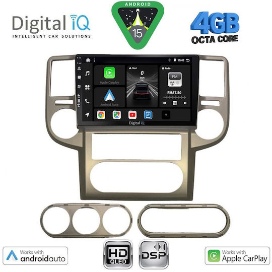 Digital IQ Ηχοσύστημα Αυτοκινήτου για Nissan X-Trail 2004-2007 (Bluetooth/USB/WiFi/GPS/Apple-Carplay/Android-Auto) με Οθόνη Αφής 10"